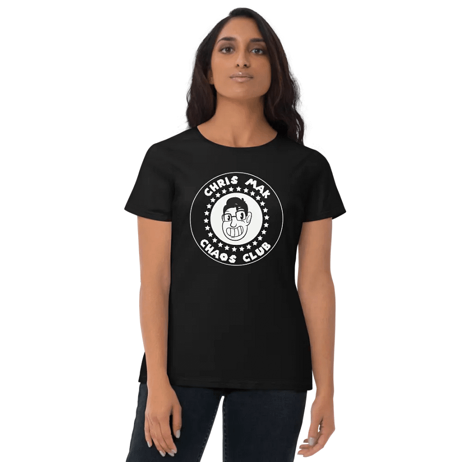 WOMEN'S FIT CHAOS CLUB SHIRT (DARK) product image (12)
