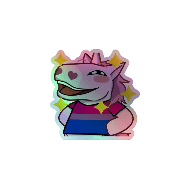 BI Pride Holographic Sticker product image (1)