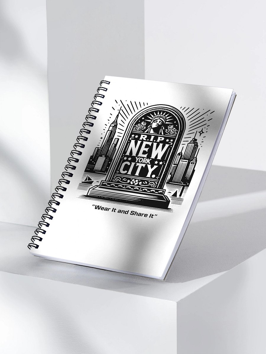 RIP New York City Spiral Notebook product image (3)