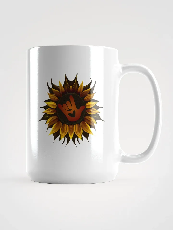 ASL Love Sunflower Mug product image (1)