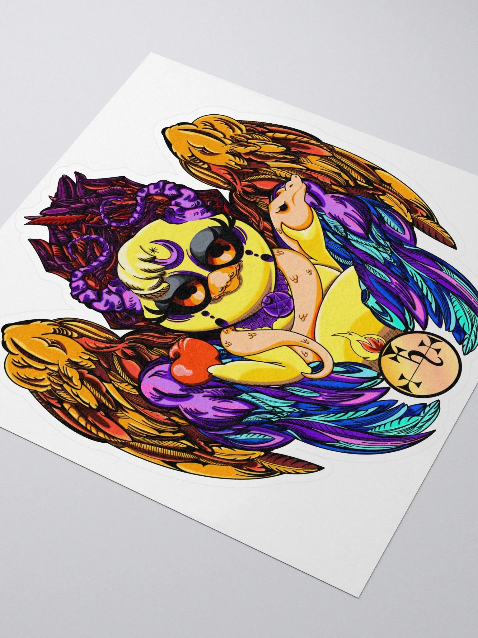 Goth Chicks Rule: Kiss Cut Sticker product image (3)