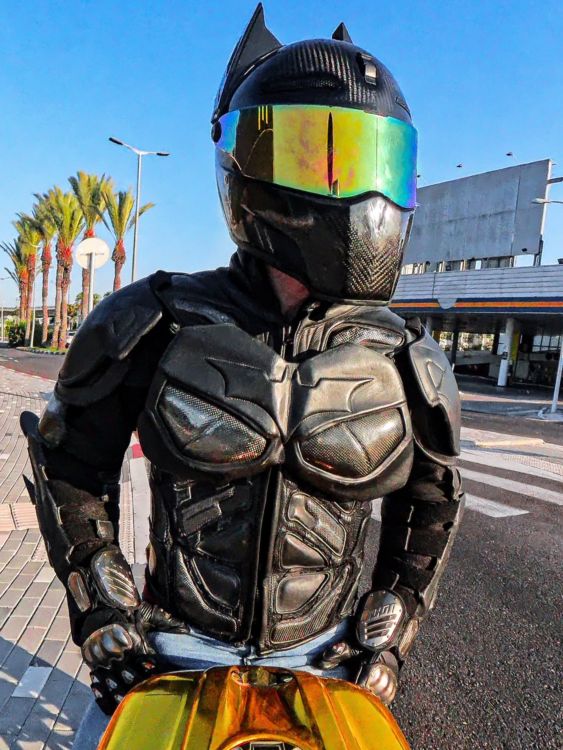 Personal video hello, B-day greeting from Batman Biker! product image (1)