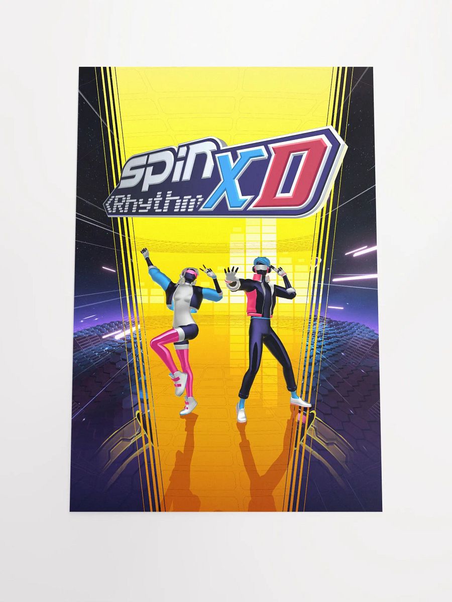 Spin Rhythm XD Heroes Matte Poster product image (1)