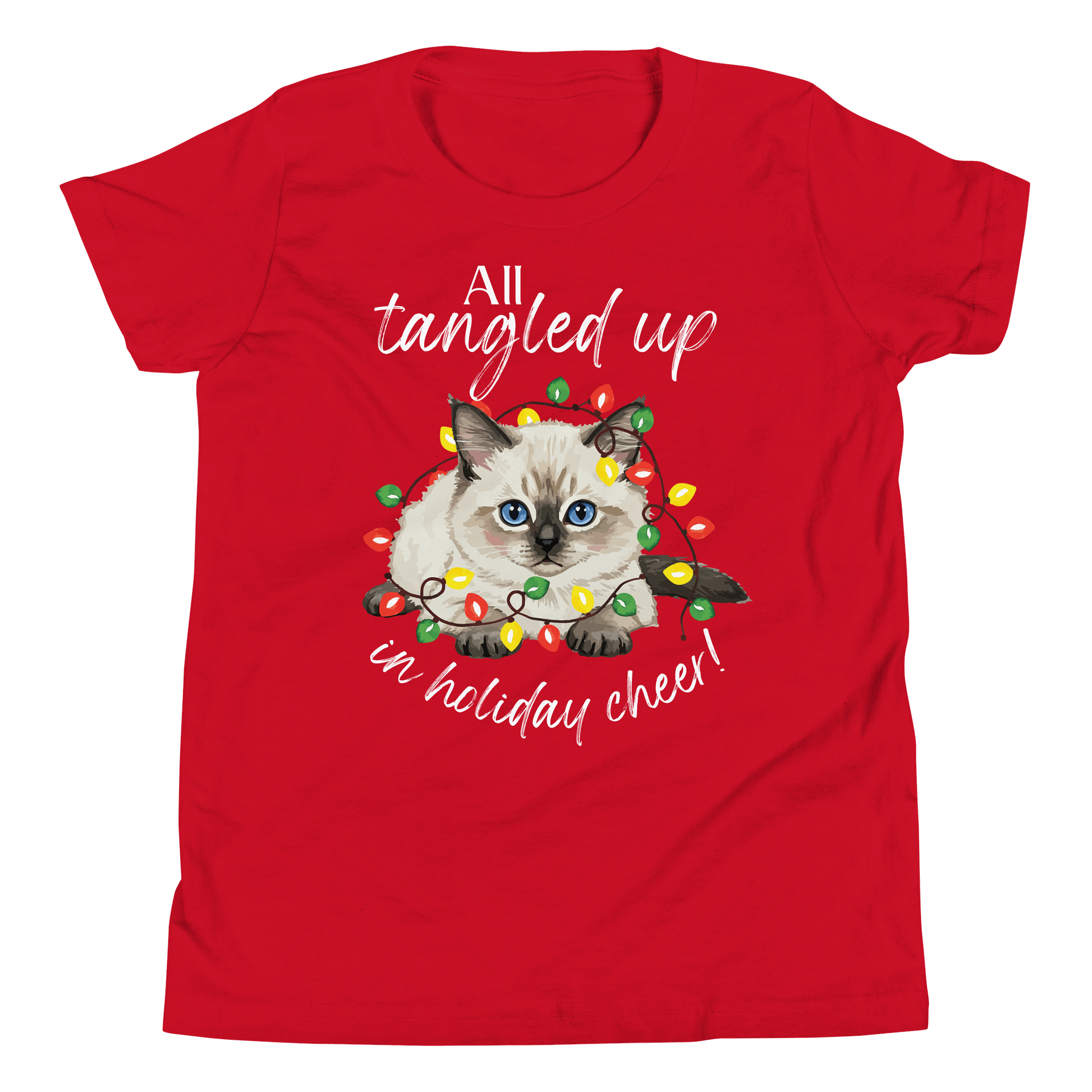 Kids Christmas Ragdoll Cheer T-Shirt product image (9)