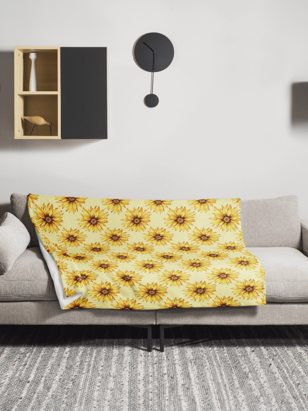Sunflower Dreams Throw Blanket product image (1)