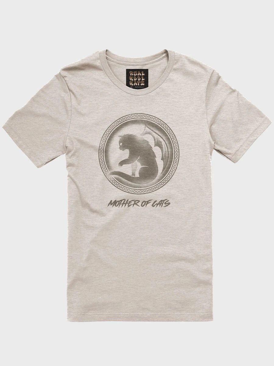 Mother Of Cats Beige/White TShirt product image (2)