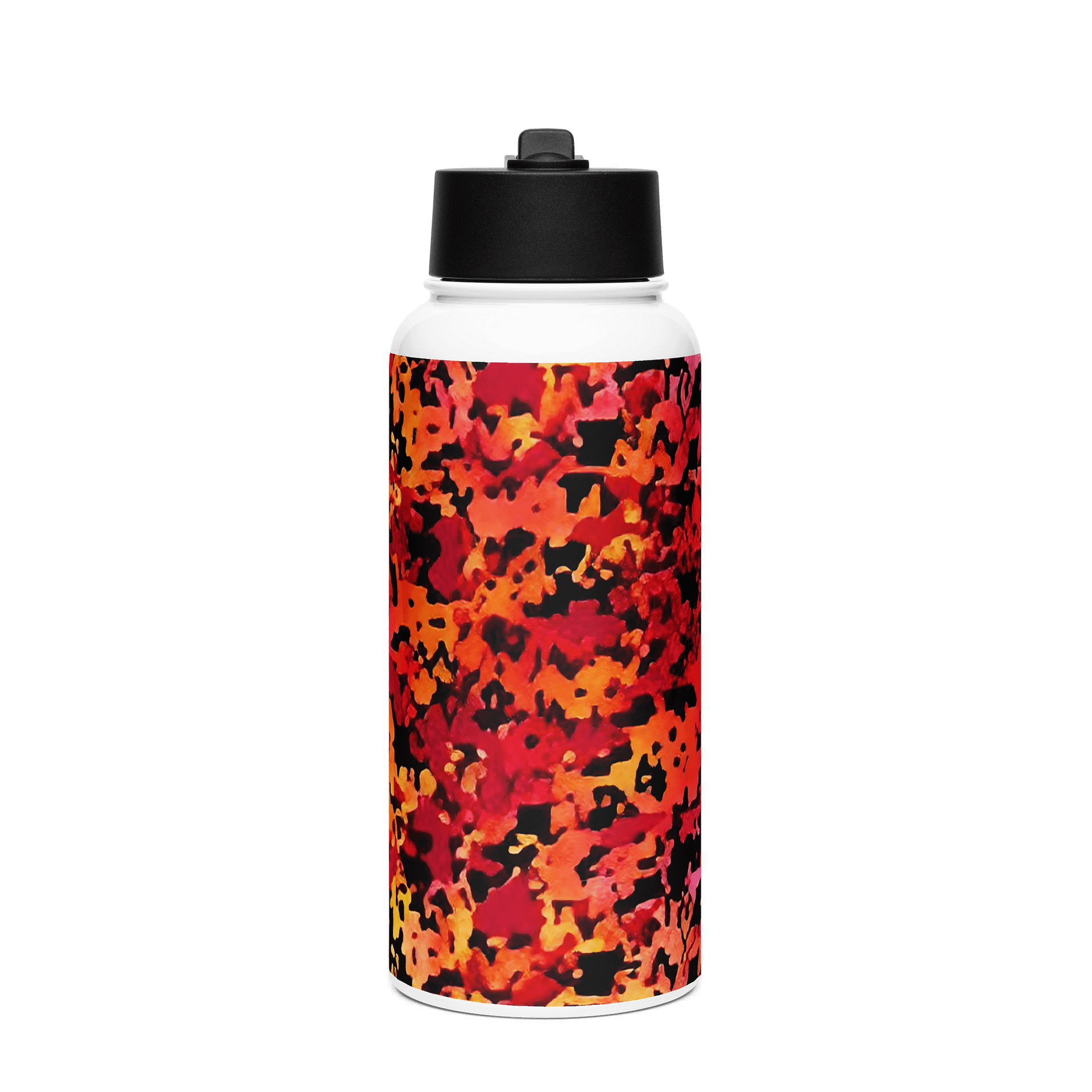 Blaze Camo Stainless Steel Water Bottle product image (1)