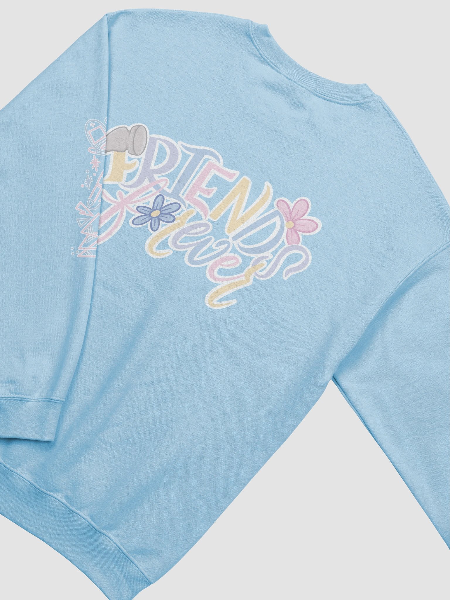 ✿ we built a friendship [white outline] product image (16)