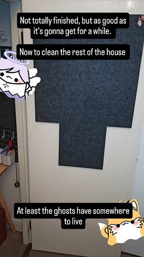 So I moved my workspace off the kitchen table and under the stairs... What do we think? 

(Don't worry I will be sitting in t...
