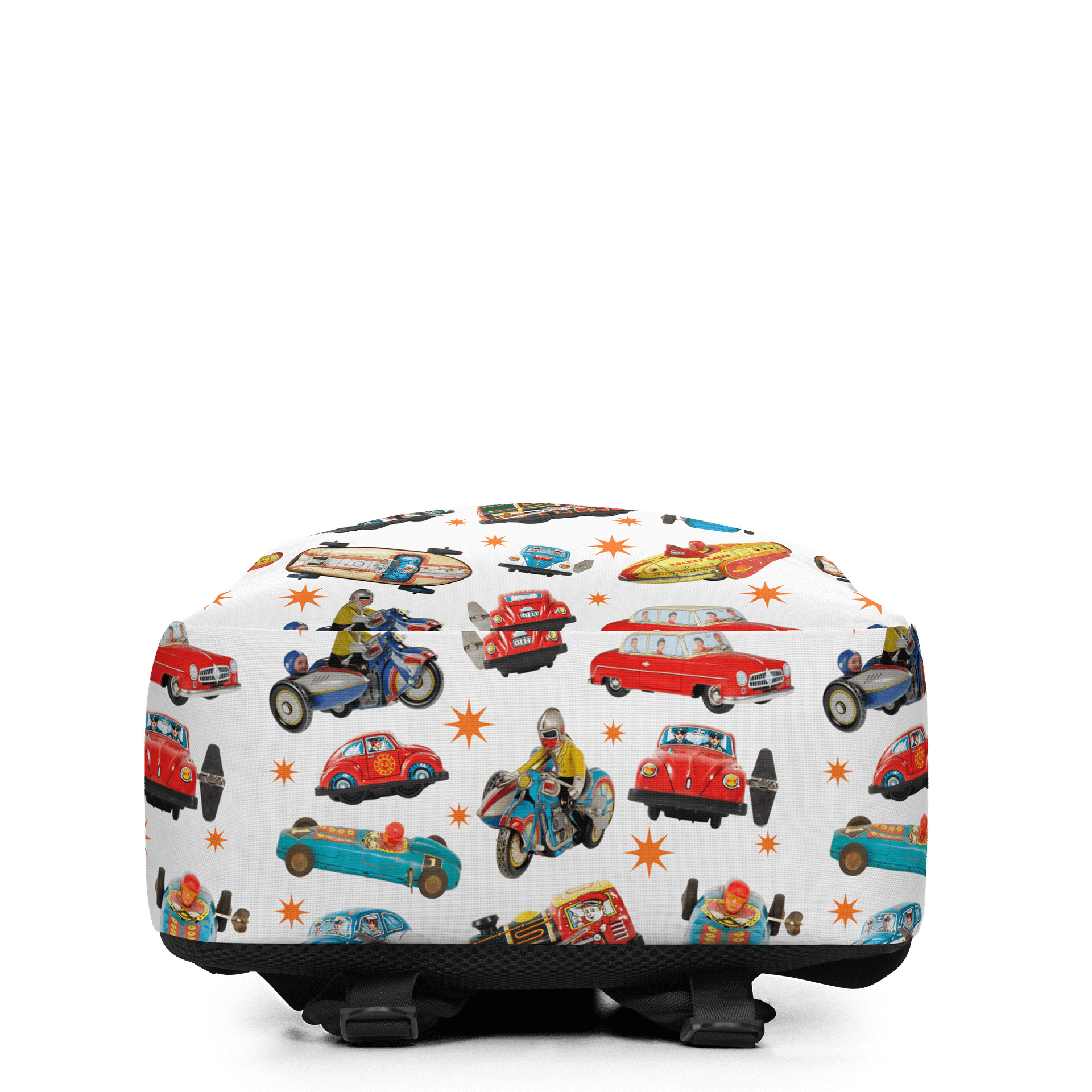 Vintage Toy Vehicles All-Over Print Backpack product image (4)
