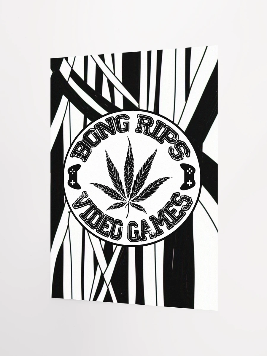 Bong Rips & Video Games Poster product image (2)