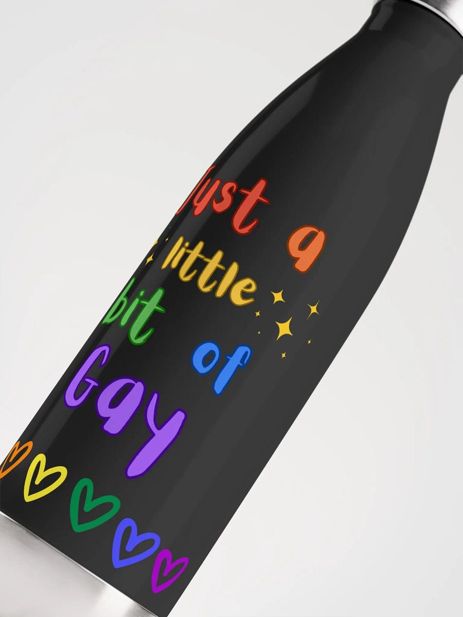 just a little gay water bottle product image (5)