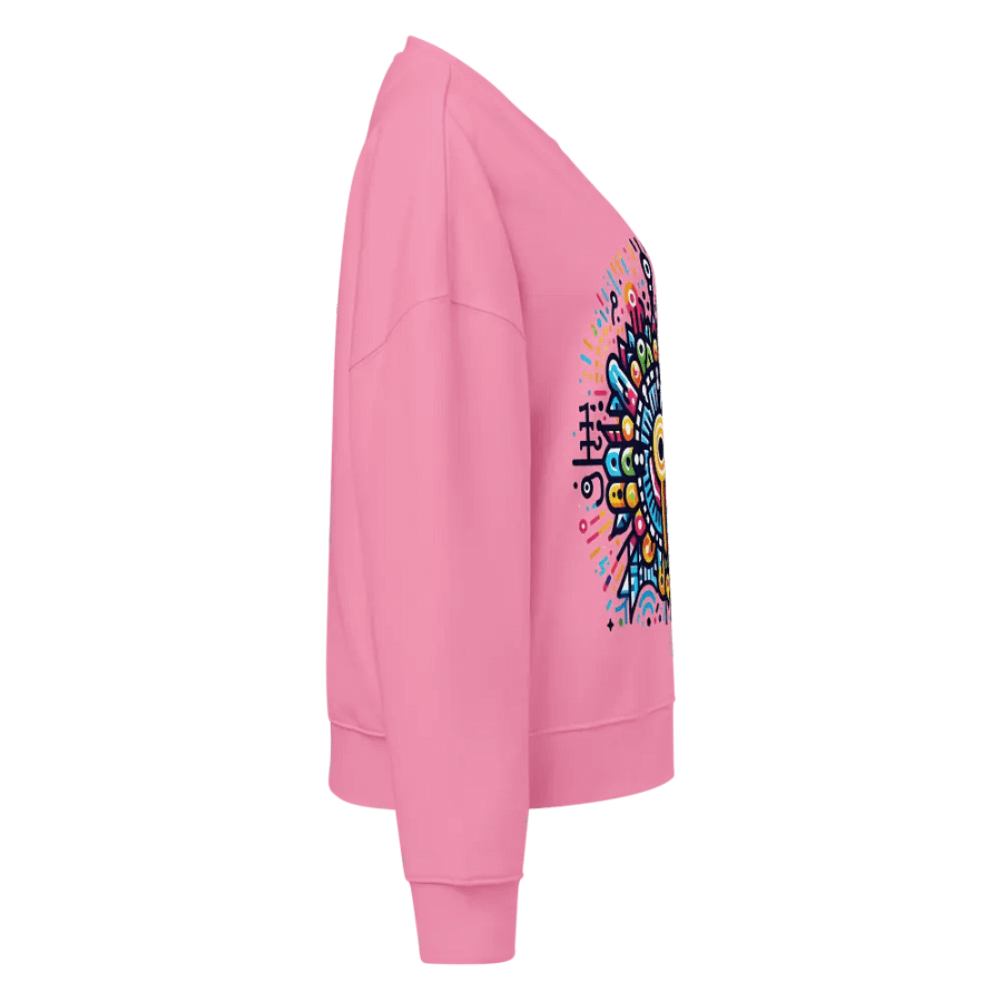 Vibrant Mandala Symmetry Sweatshirt product image (4)