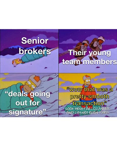 I think I should get 70% of this fee for all of my years of experience I brought to the deal