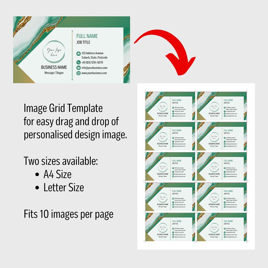 Esmeralda - Business Card Template product image (8)