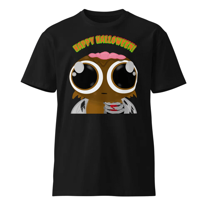 Lightning Brain Halloween Unisex Tee ZOMBIE PEDRO product image (1)