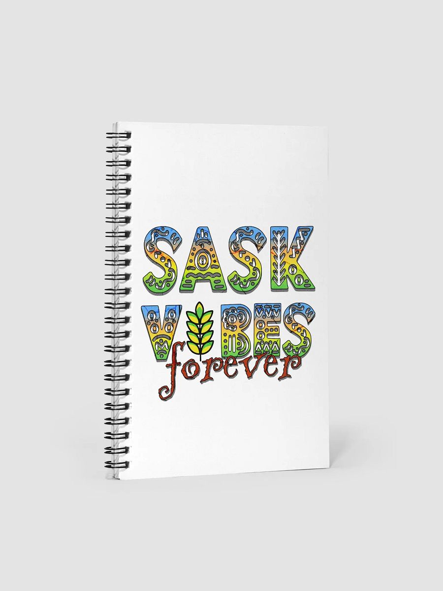 Sask Vibes Forever Ancient Spiral Notebook product image (2)
