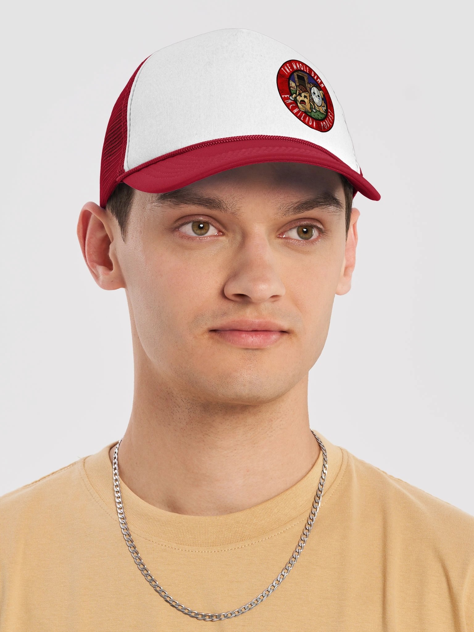 the whole damn enchilada logo hat product image (5)