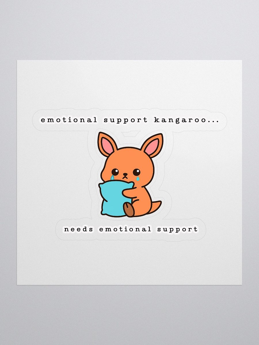 Emotional Support Kangaroo Sticker Set product image (1)