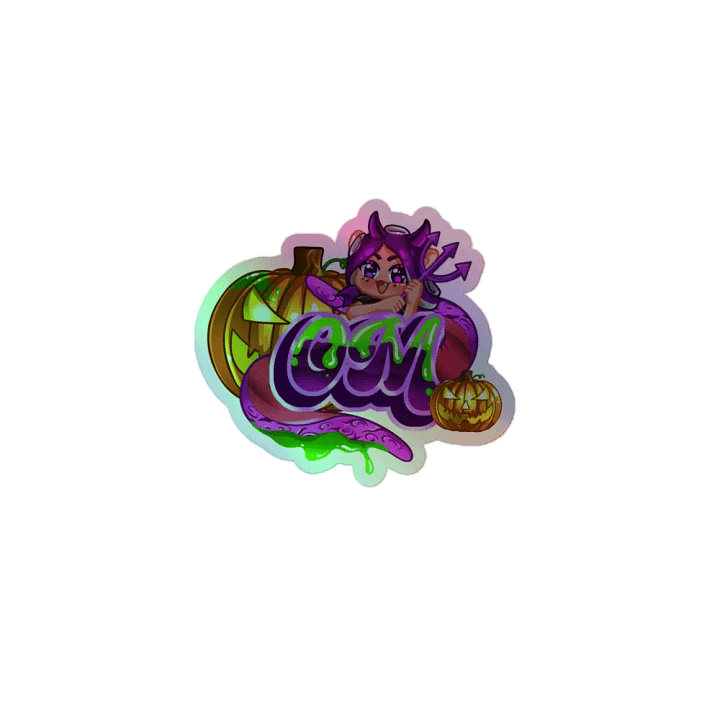 OM Splatoween HoloGlow Sticker Set product image (1)