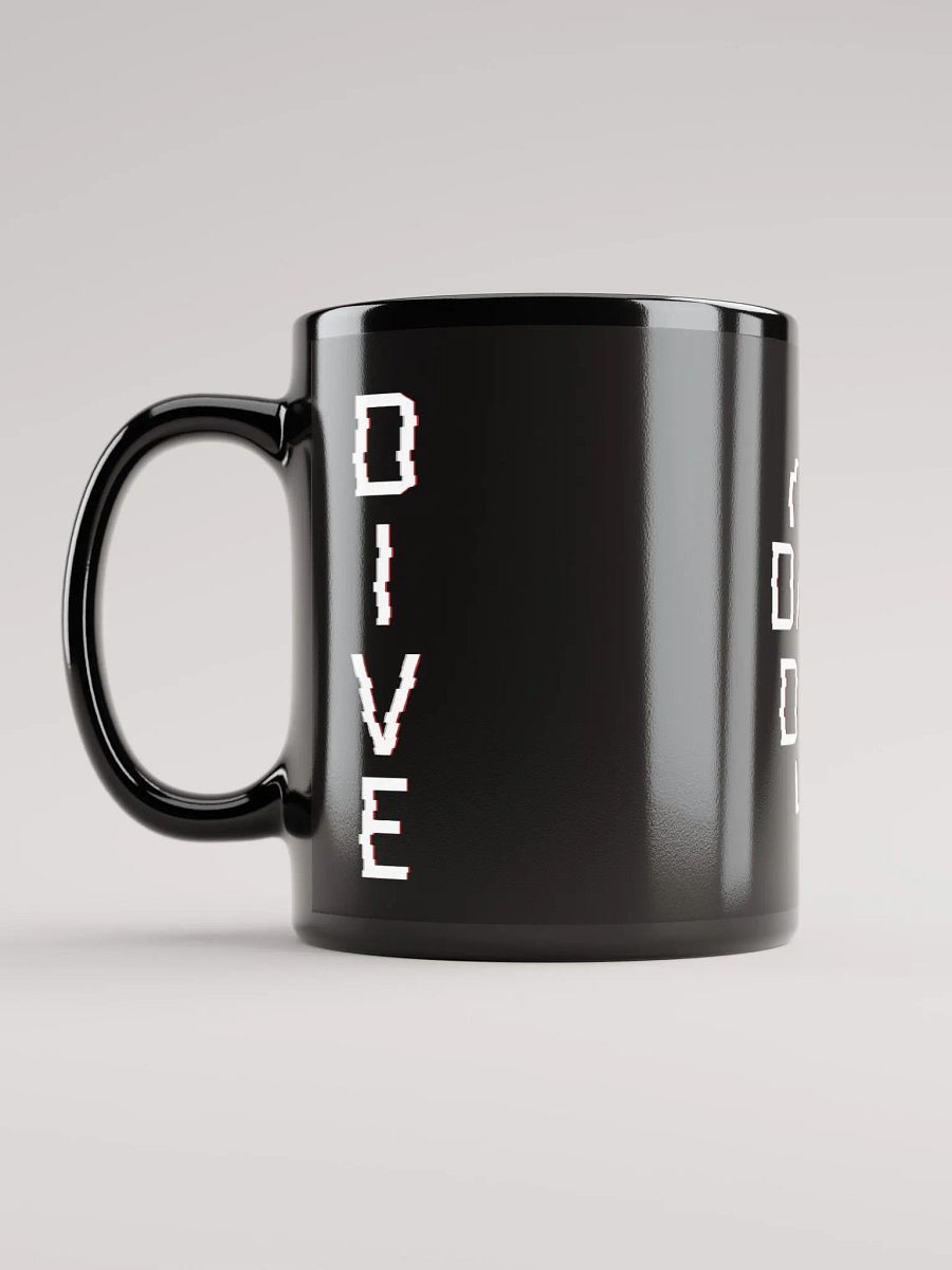 Data Dive Black Glossy Mug product image (6)