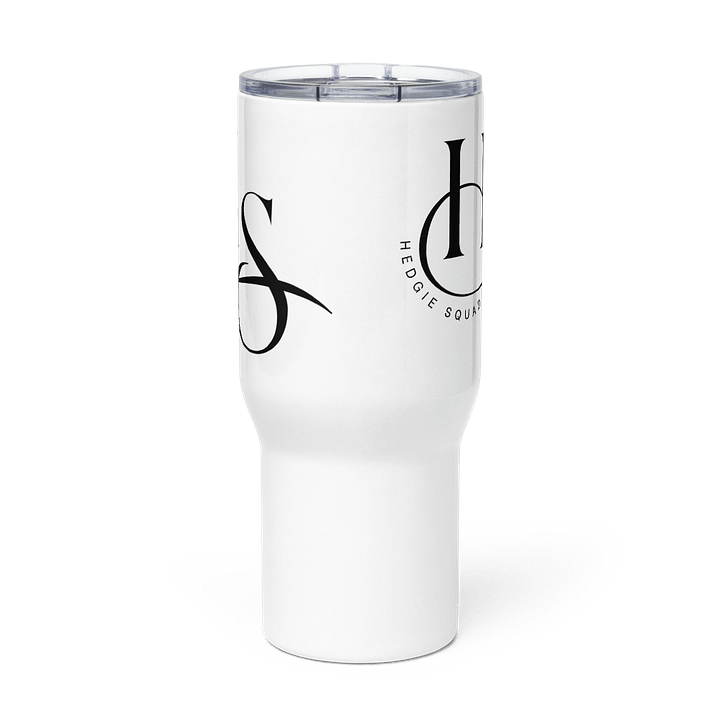 Hedgie Squad white travel mug product image (2)