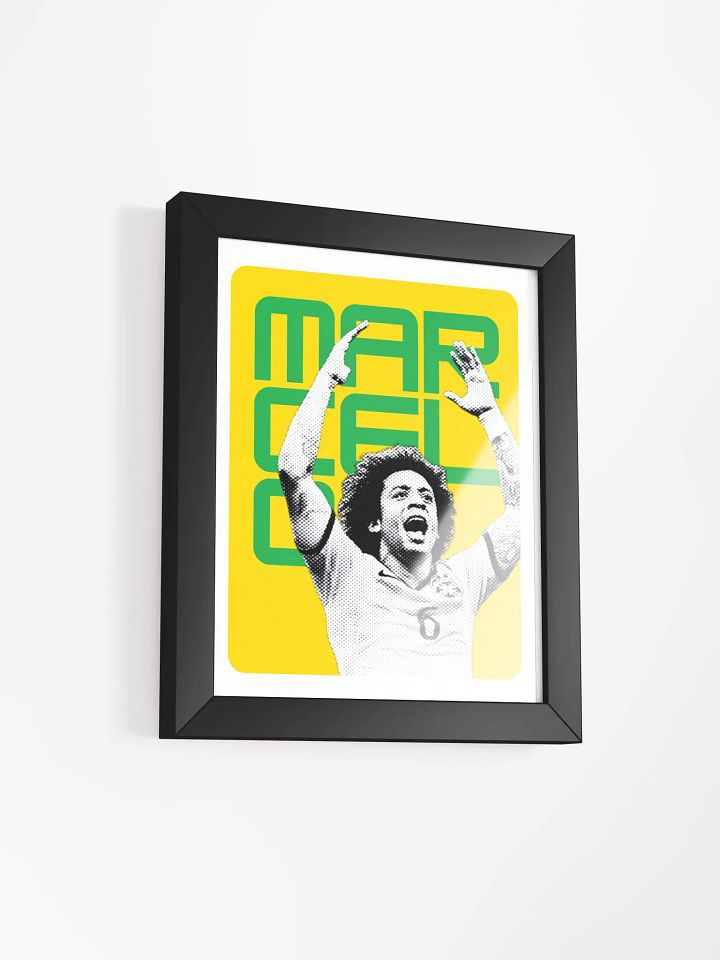 Marcelo BW Brazil Name Art Framed Print product image (1)