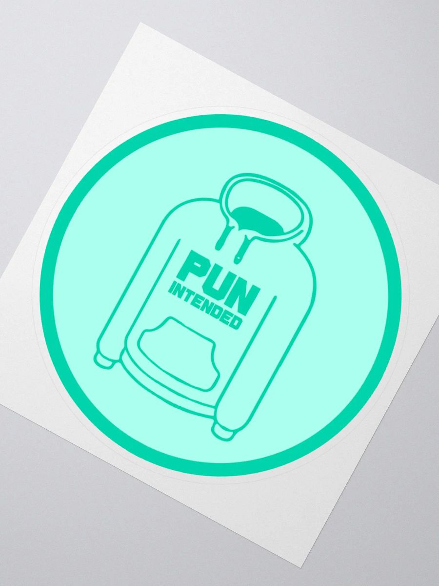 Pun-Intended Socials Logo Sticker product image (2)