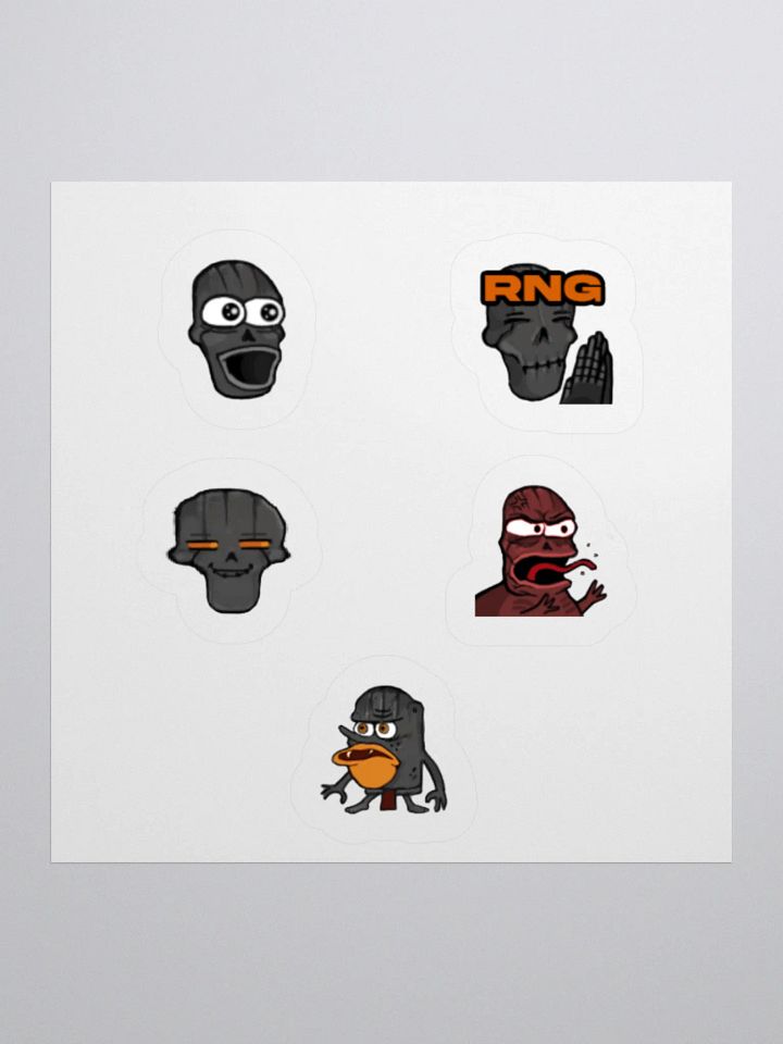 Emote Ver. 2 Sticker sheet product image (1)