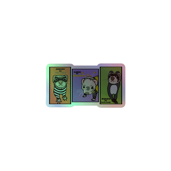 Ferretween Holo Sticker product image (1)