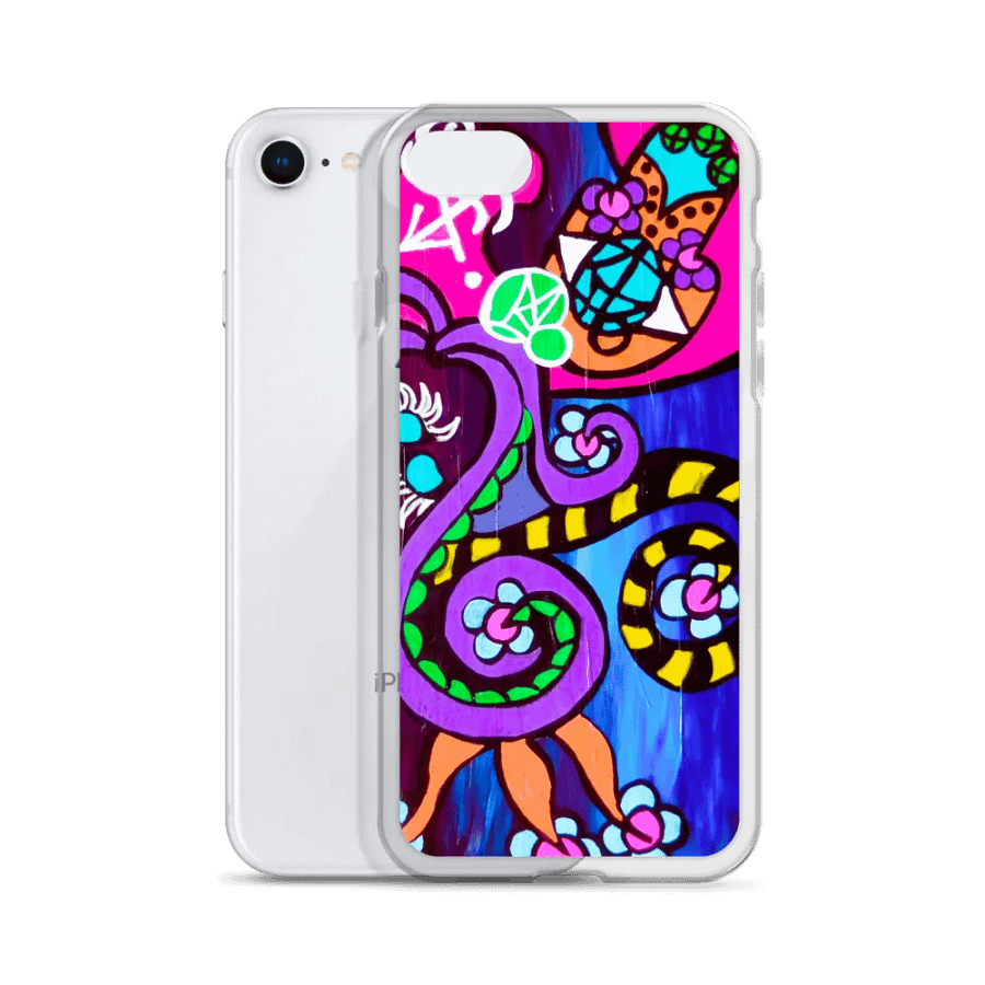 Whimsical Floral Fantasy iPhone Case product image (3)