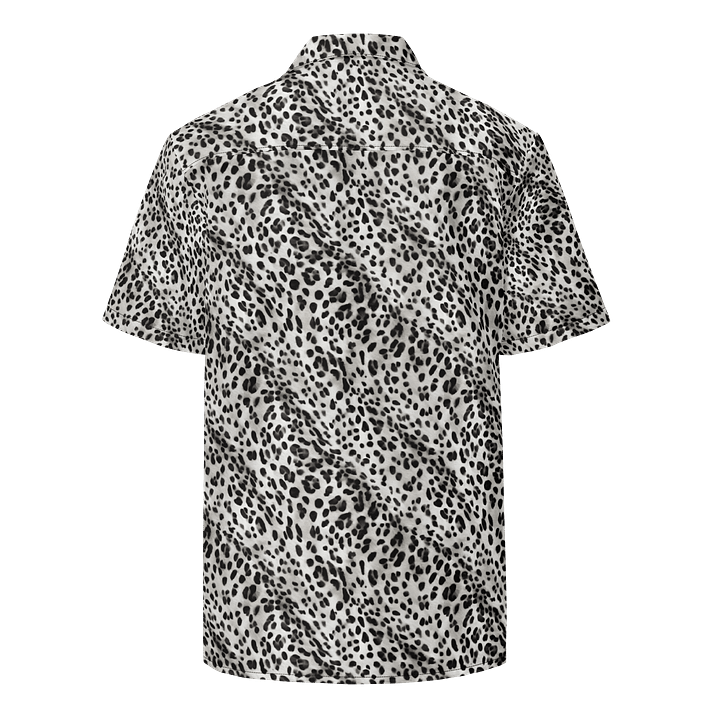 Grey Leopard Hawaiian Shirt product image (2)