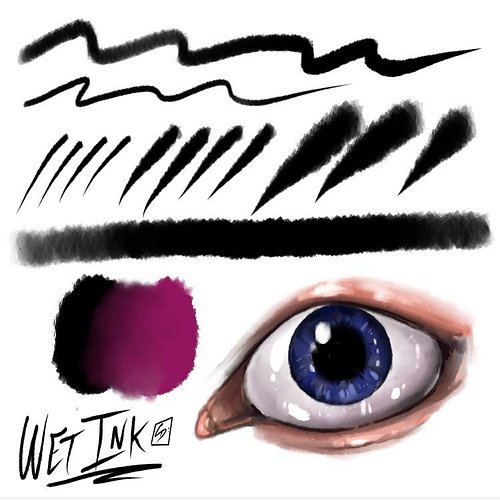 Guess who made a Procreate brush and now has a favorite smudge tool because of it. I added it to my Ko-fi as well as free(pay...