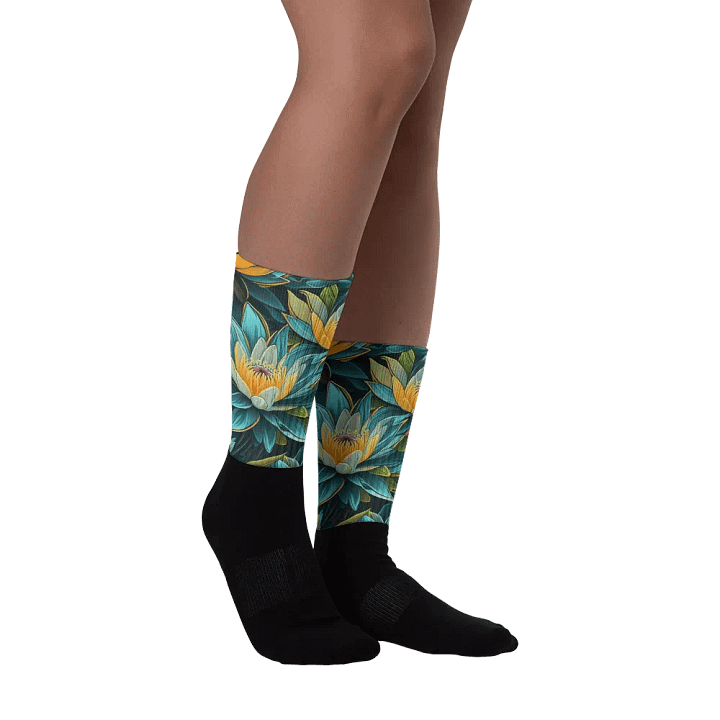 Lotus blue bas/socks product image (2)