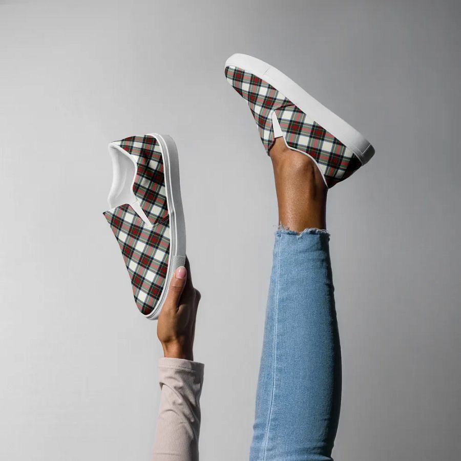 Stewart Dress Tartan Women's Slip-On Shoes product image (8)