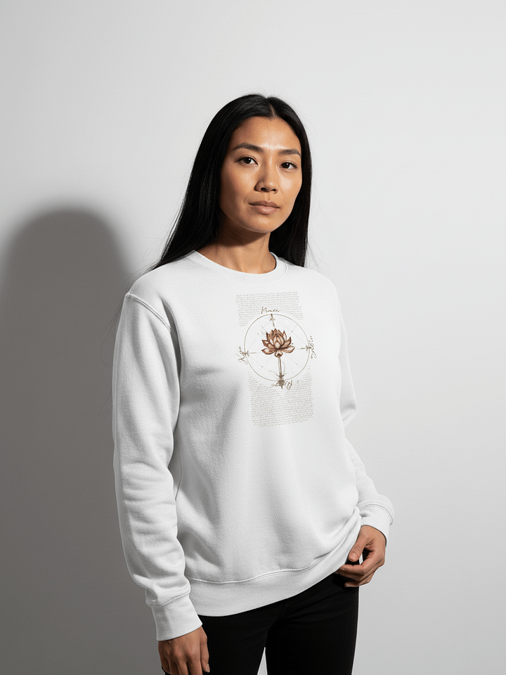 Nam Myoho Renge Kyo Lotus Sweatshirt | Buddhist Crewneck product image (1)
