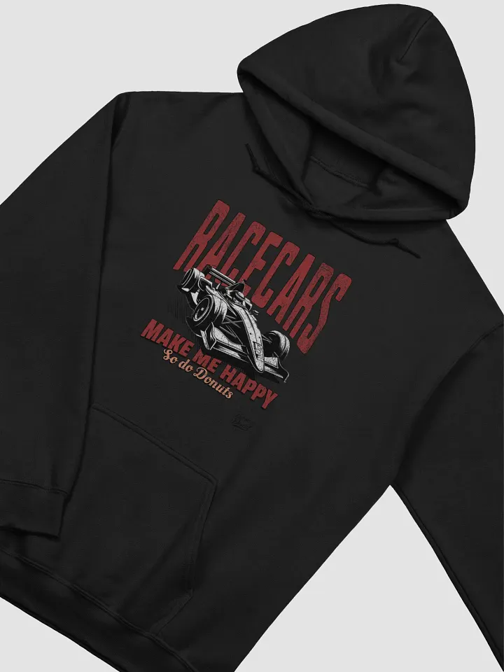 Race Cars make Me Happy Hoodie. product image (2)
