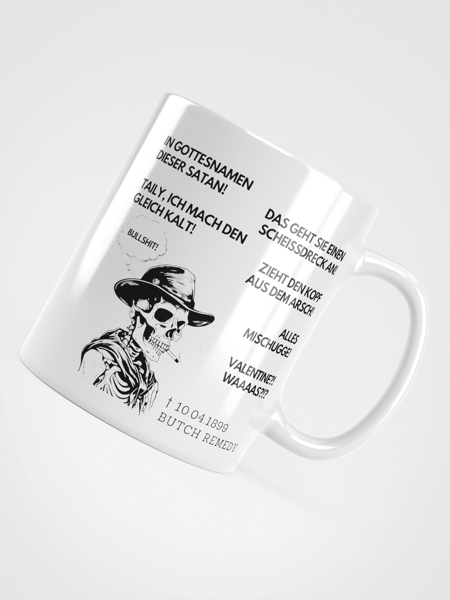 HRNBCK MUG - RIP Remedy White Edition One product image (12)