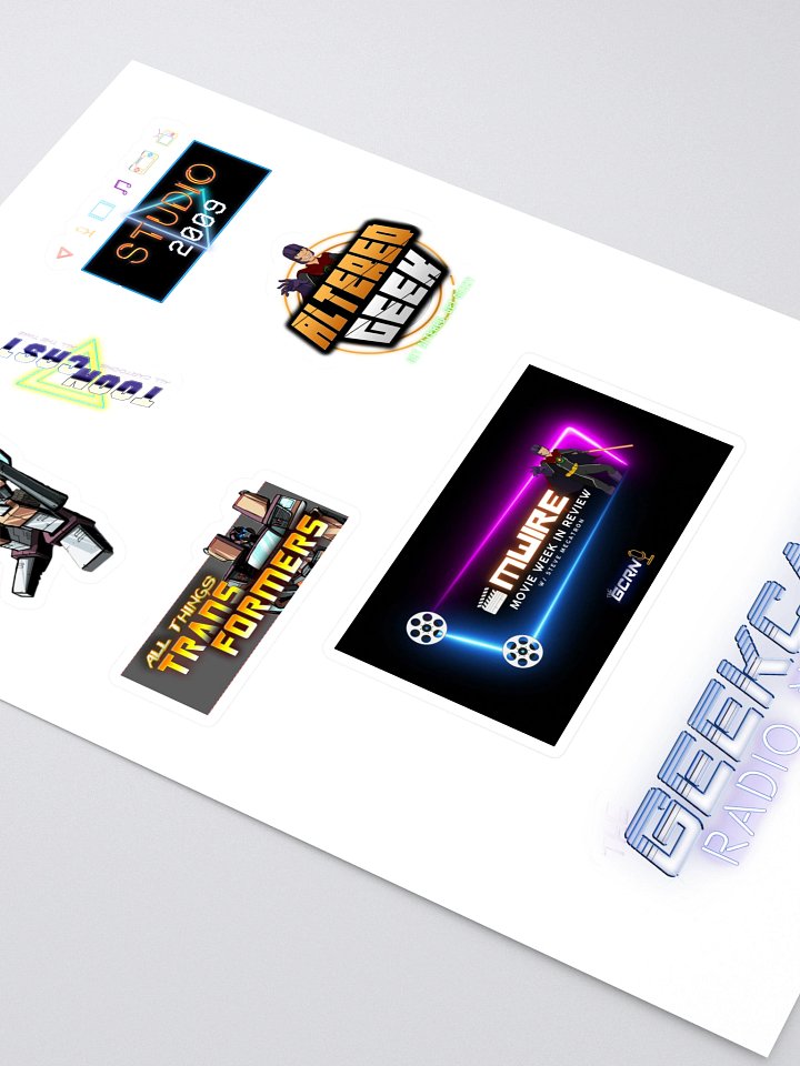 Geeky Podcast Stickers product image (2)