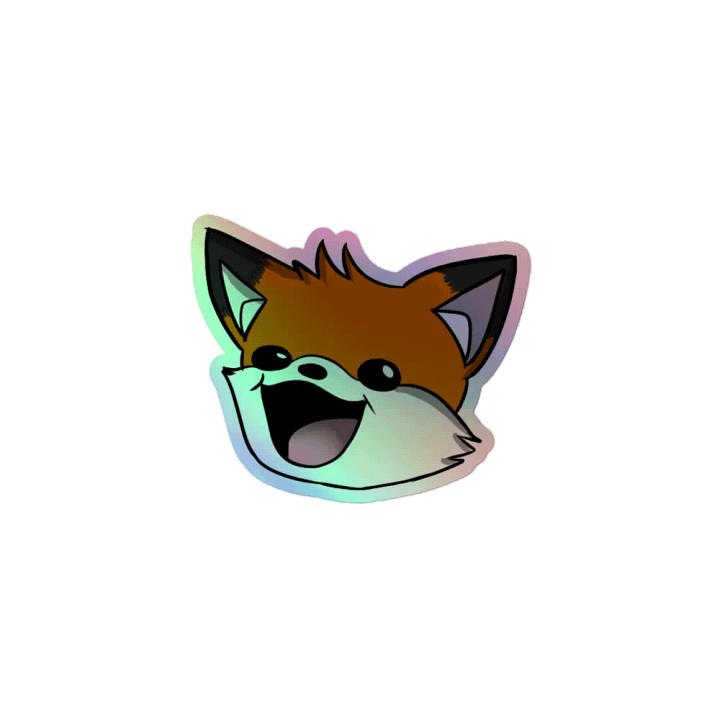 Benjamin Derp Holographic Sticker product image (1)