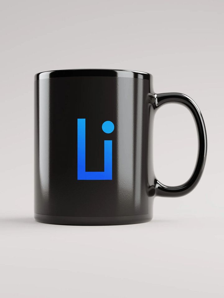LifeBe Black Glossy Mug (style 1) product image (1)