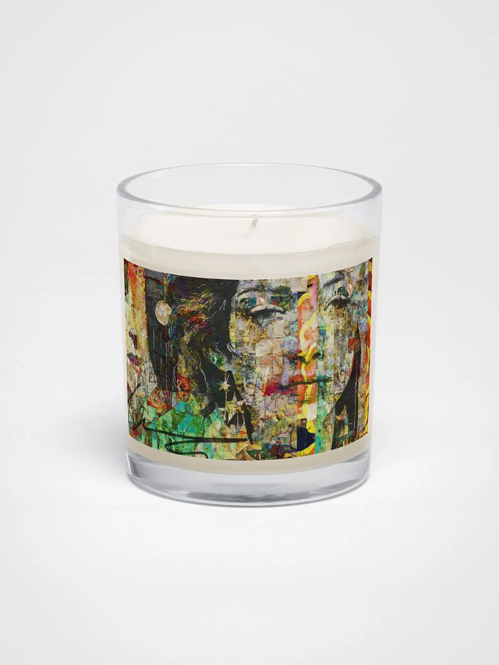 Fragmented Faces Soy Wax Candle product image (1)
