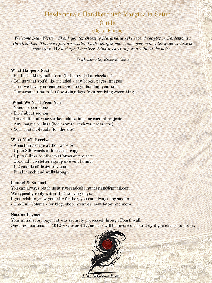 Desdemona’s Handkerchief: Marginalia product image (2)