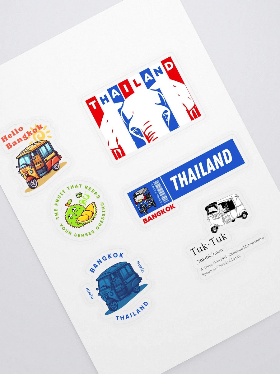 Thailand Vibes Sticker Sheet product image (2)
