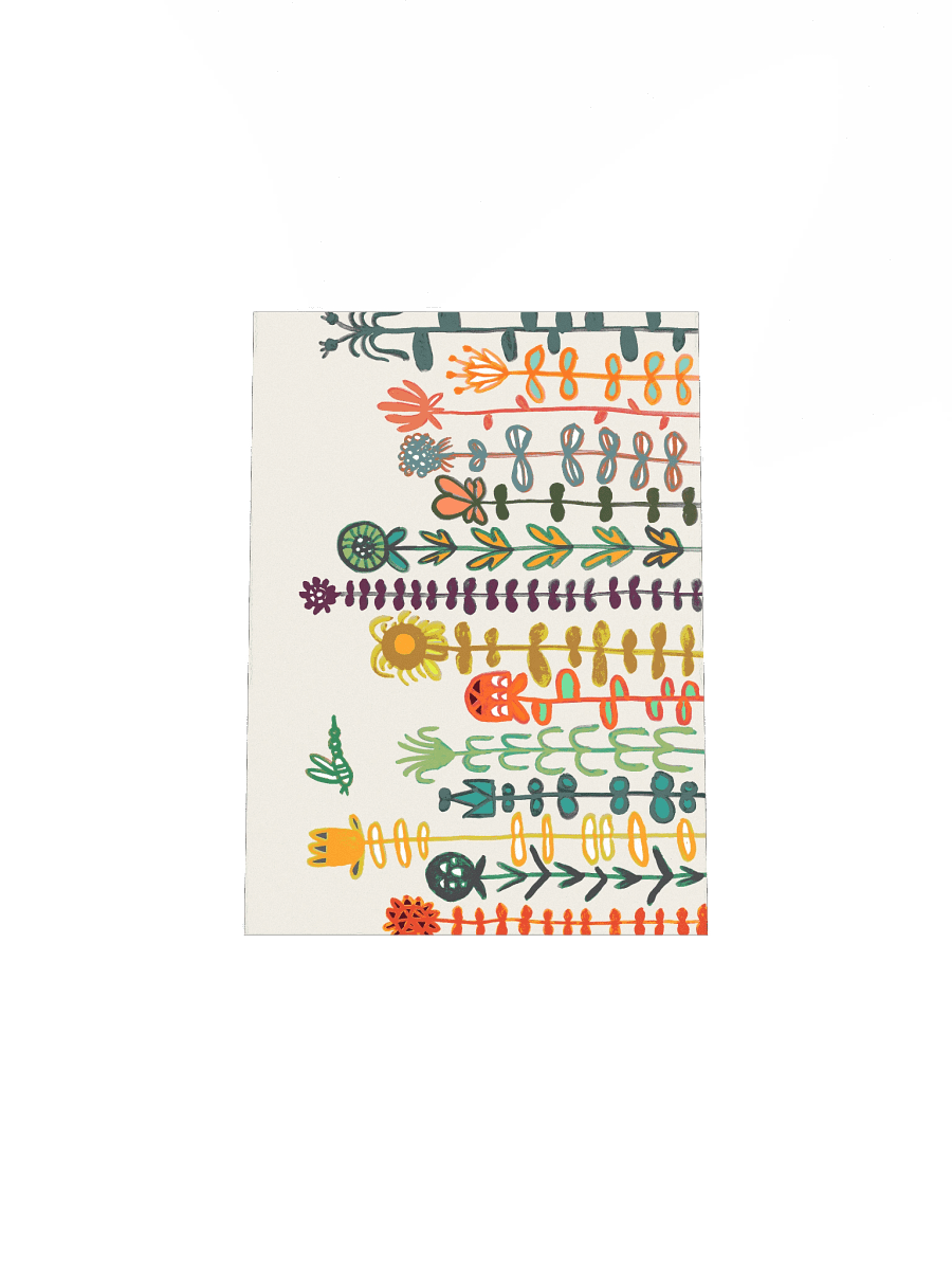 The whimsical garden art print product image (30)