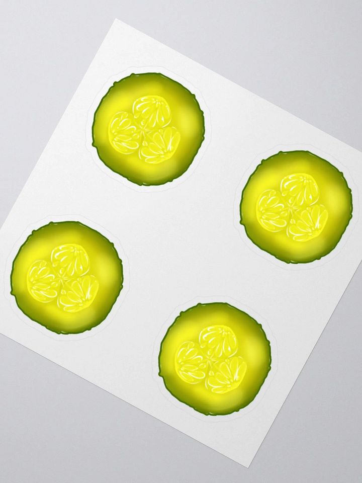 Pickle Slices Stickers product image (4)