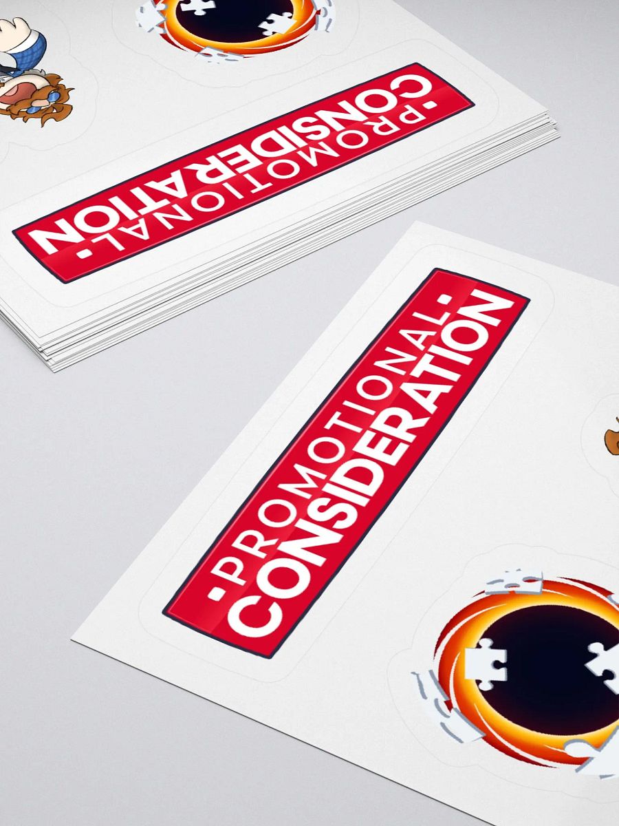 Show Logo Trio Cut Stickers product image (4)