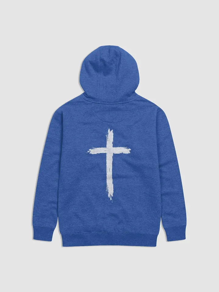 Born Again Unisex Premium Hoodie (Royal Blue) product image (2)