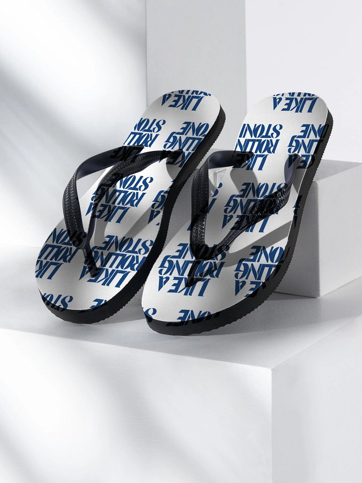 Like a Rolling Stone Custom Flip-Flops product image (2)
