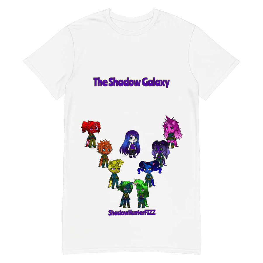 The Shadow Galaxy (Shadow Unicorns) T-Shirt Dress product image (2)